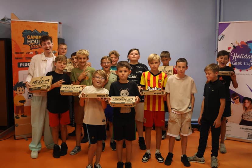 Visiteurs lors du Gaming House Tour 2025