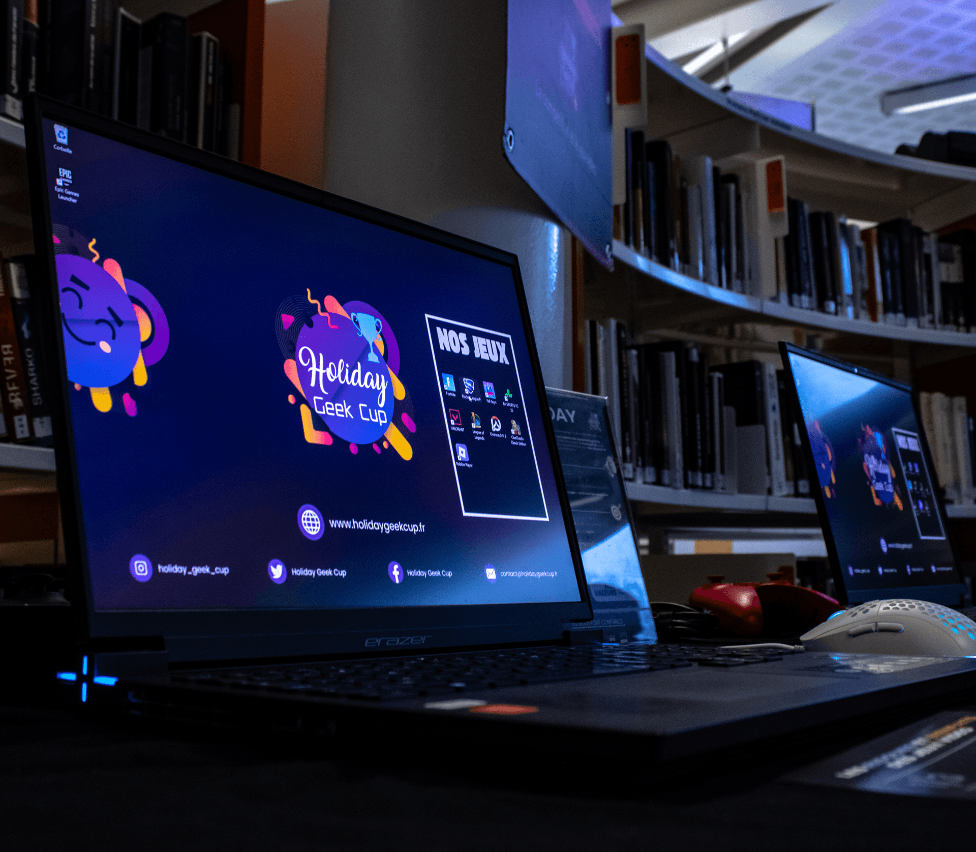 Holiday Geek Cup propose des animations et espaces gaming pour les collectivités