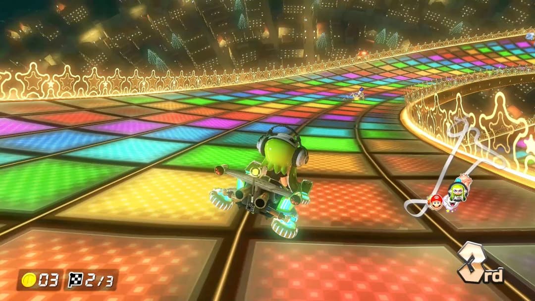 Mario Kart 8 background